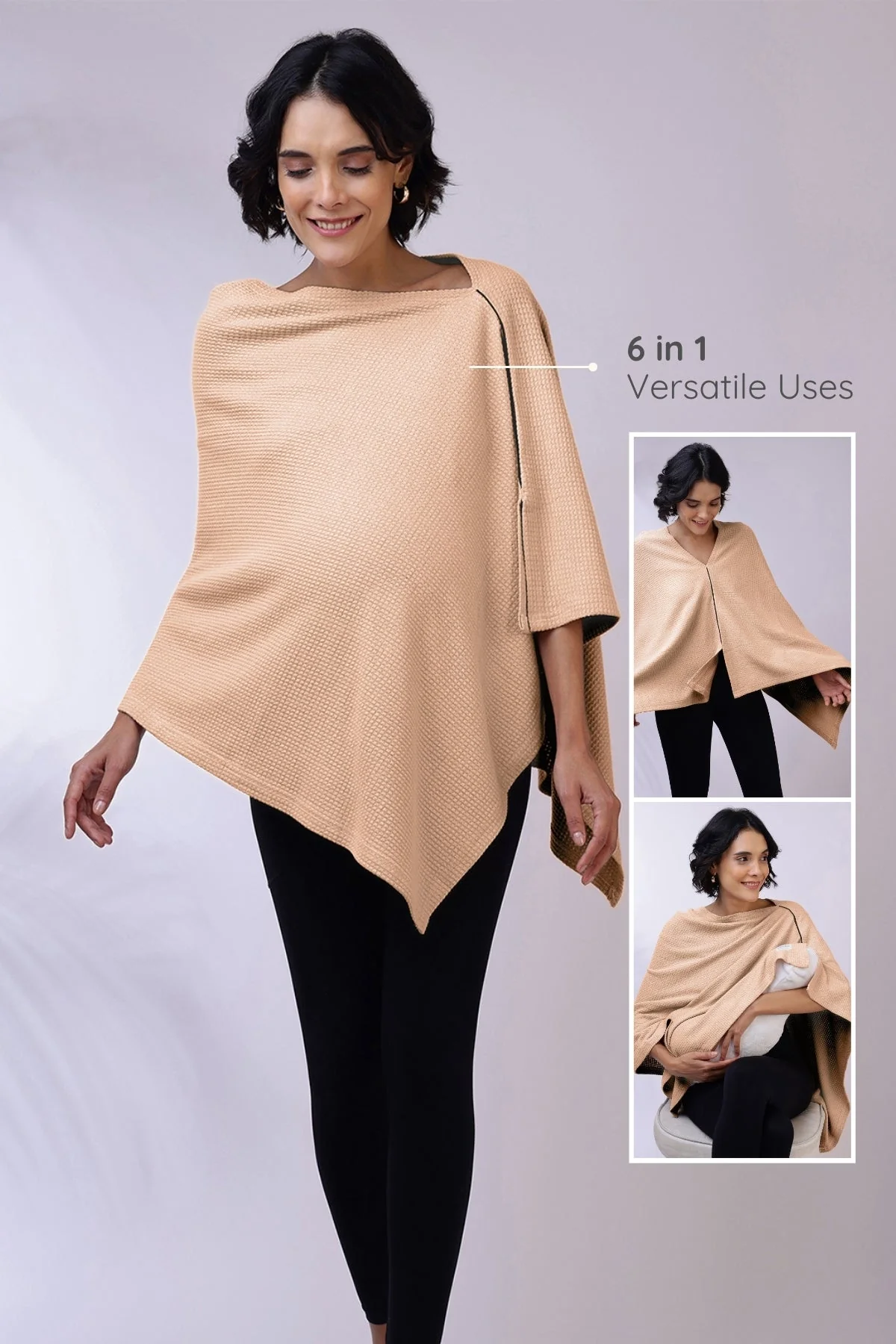 Elena Nursing Cover - Champagne - Image 17