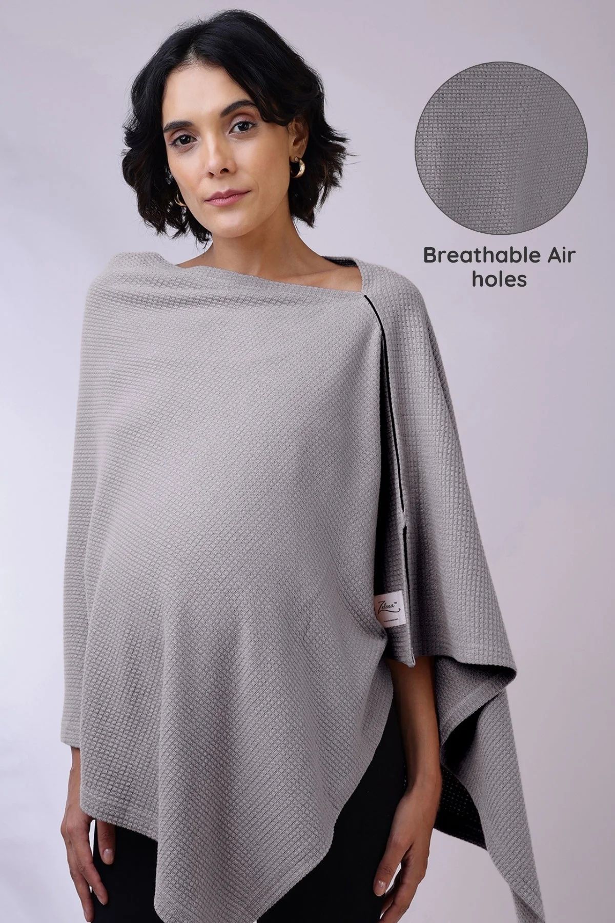 Elena Nursing Cover - Grey - Image 18